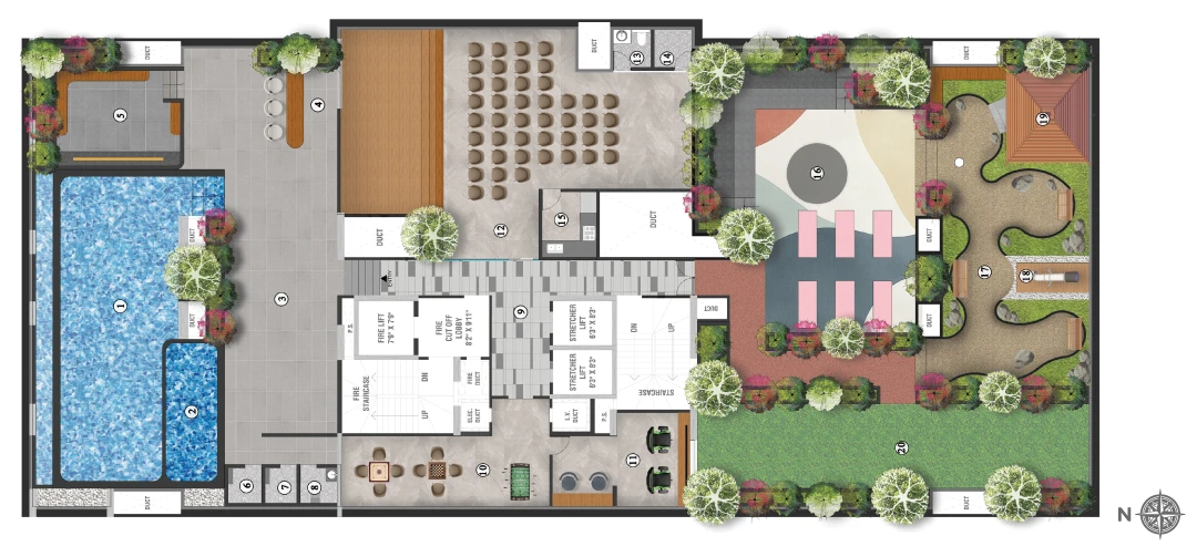 AURA AIWA Floor Plan